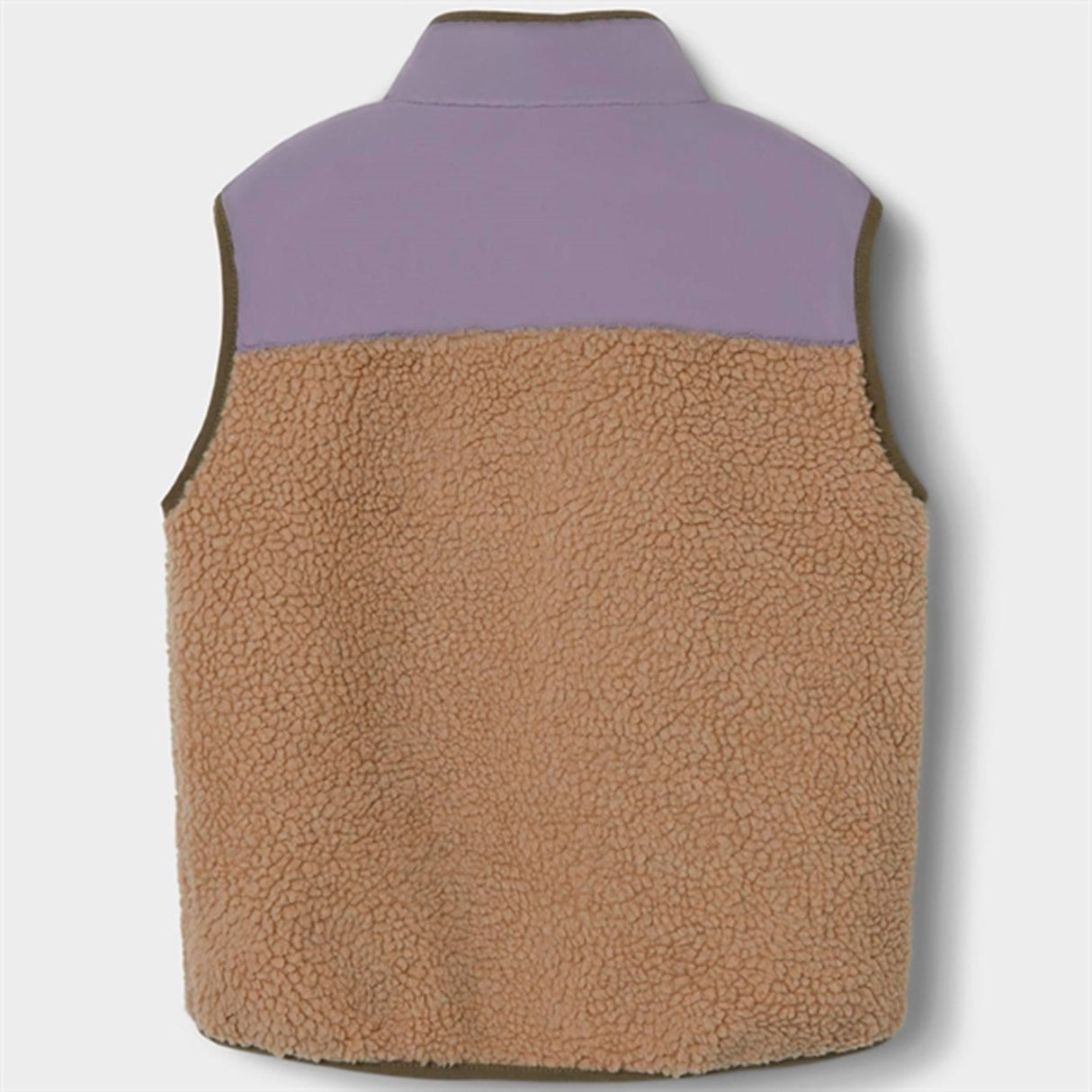 Name it Lavender Gray Mall Teddy Vest