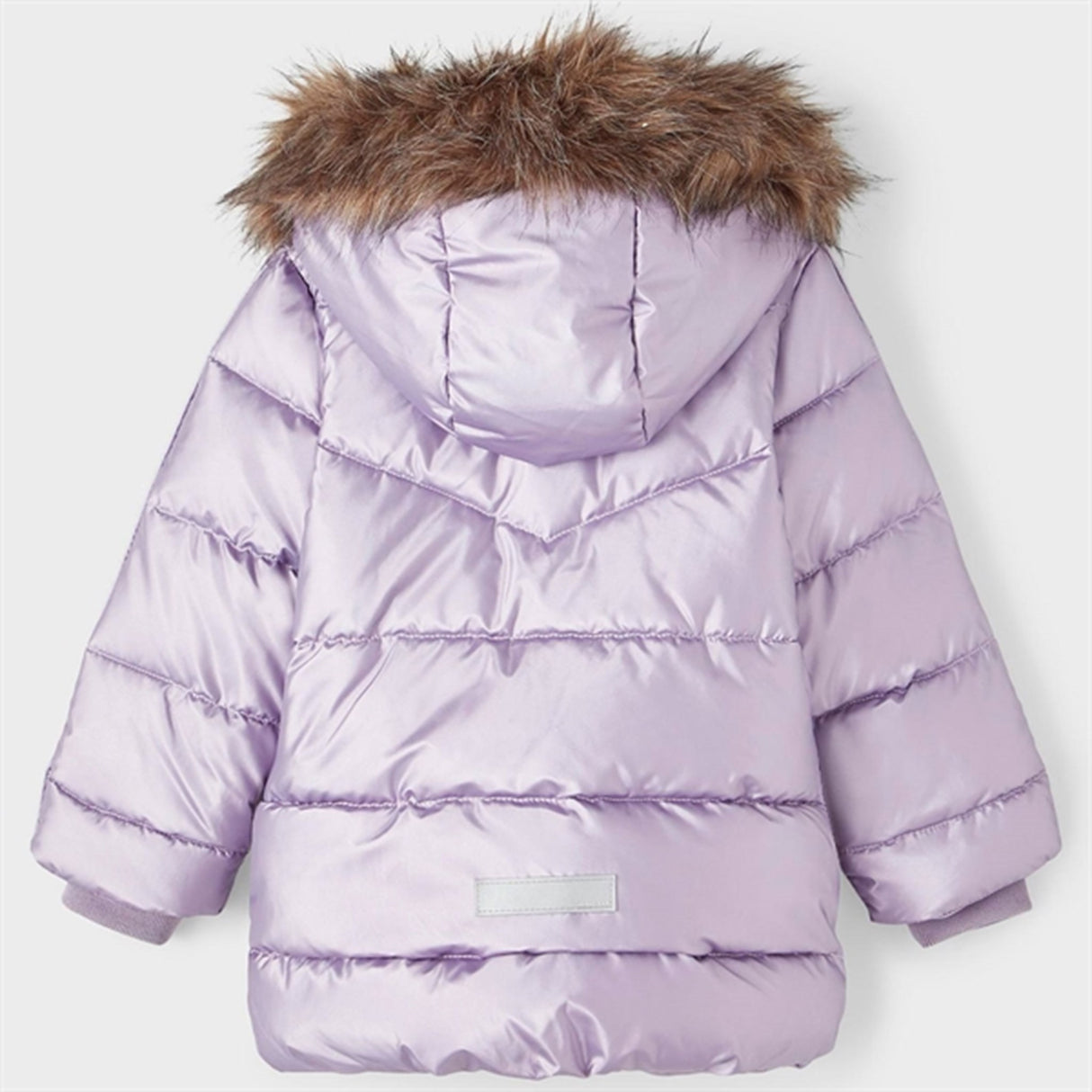 Name it Lavender Gray Maggy Puffer Jakke 3