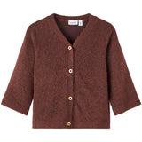 Name it Rum Raisin Kasussi 3/4 Strikk Cardigan