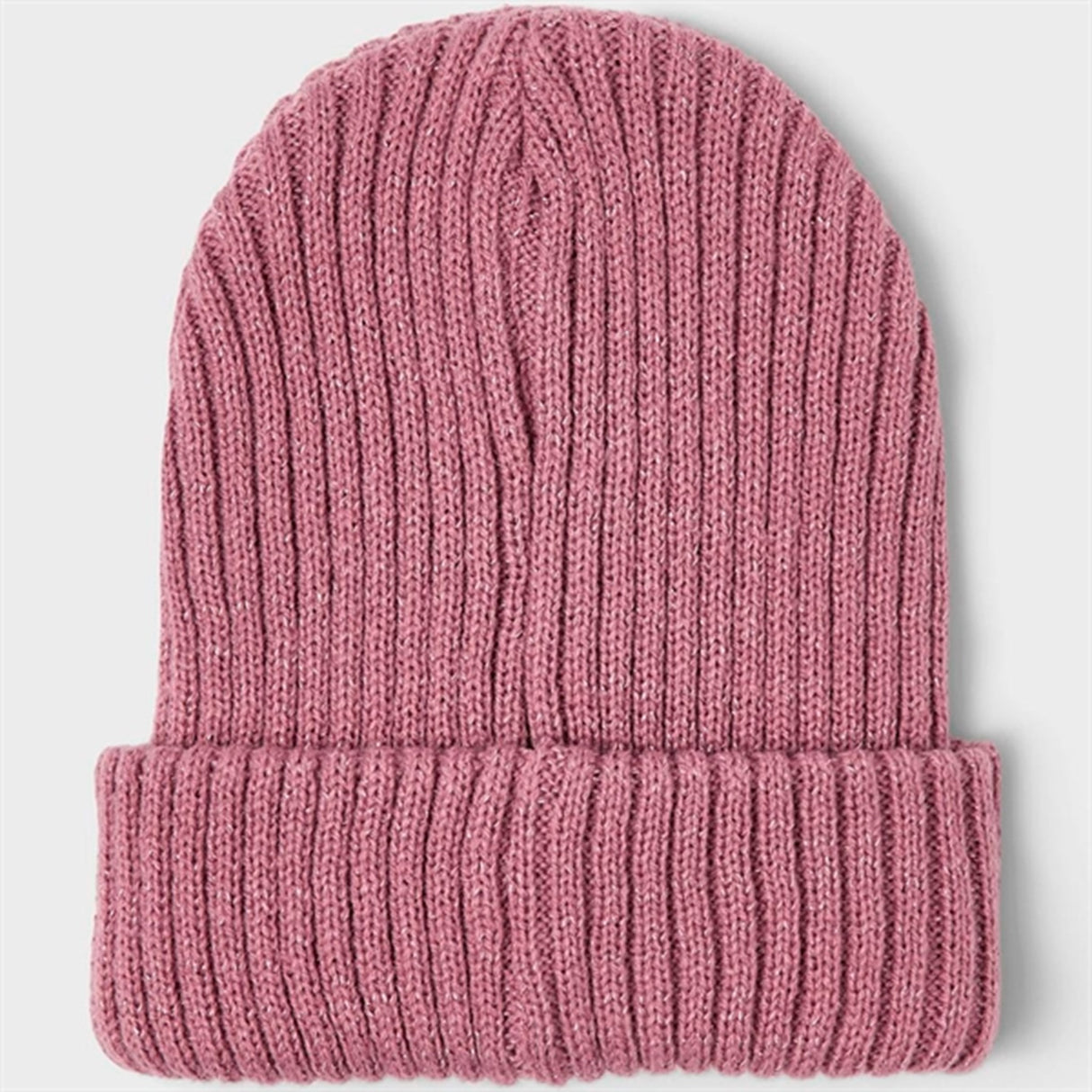 Name it Wistful Mauve Milan Glitter Strikk Beanie