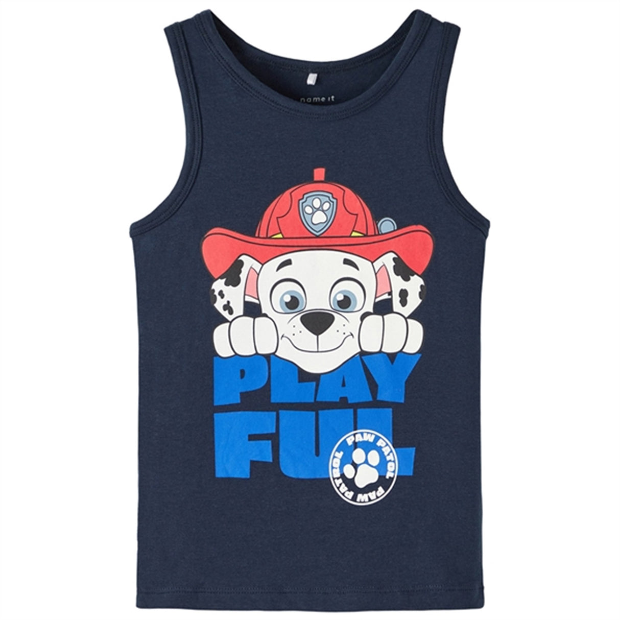 Name it Dark Sapphire Jabil Paw Patrol Tank Topp noos