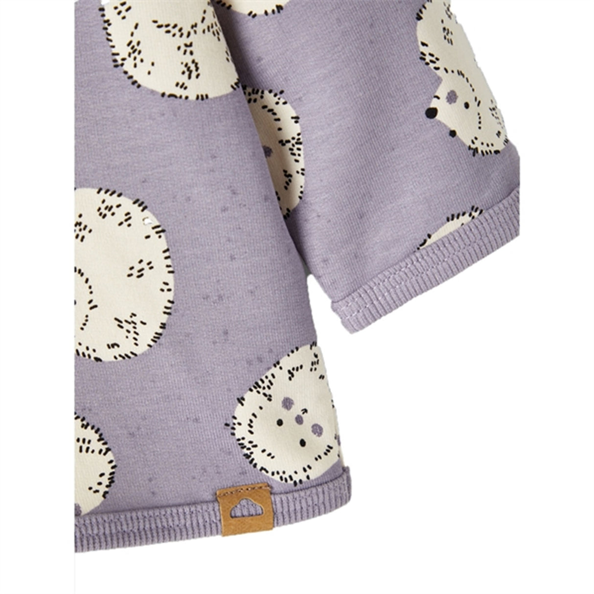 Name it Lavender Gray Kianne Collegegenser