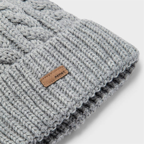 Name it Grey Melange Milo Strikk Beanie 2