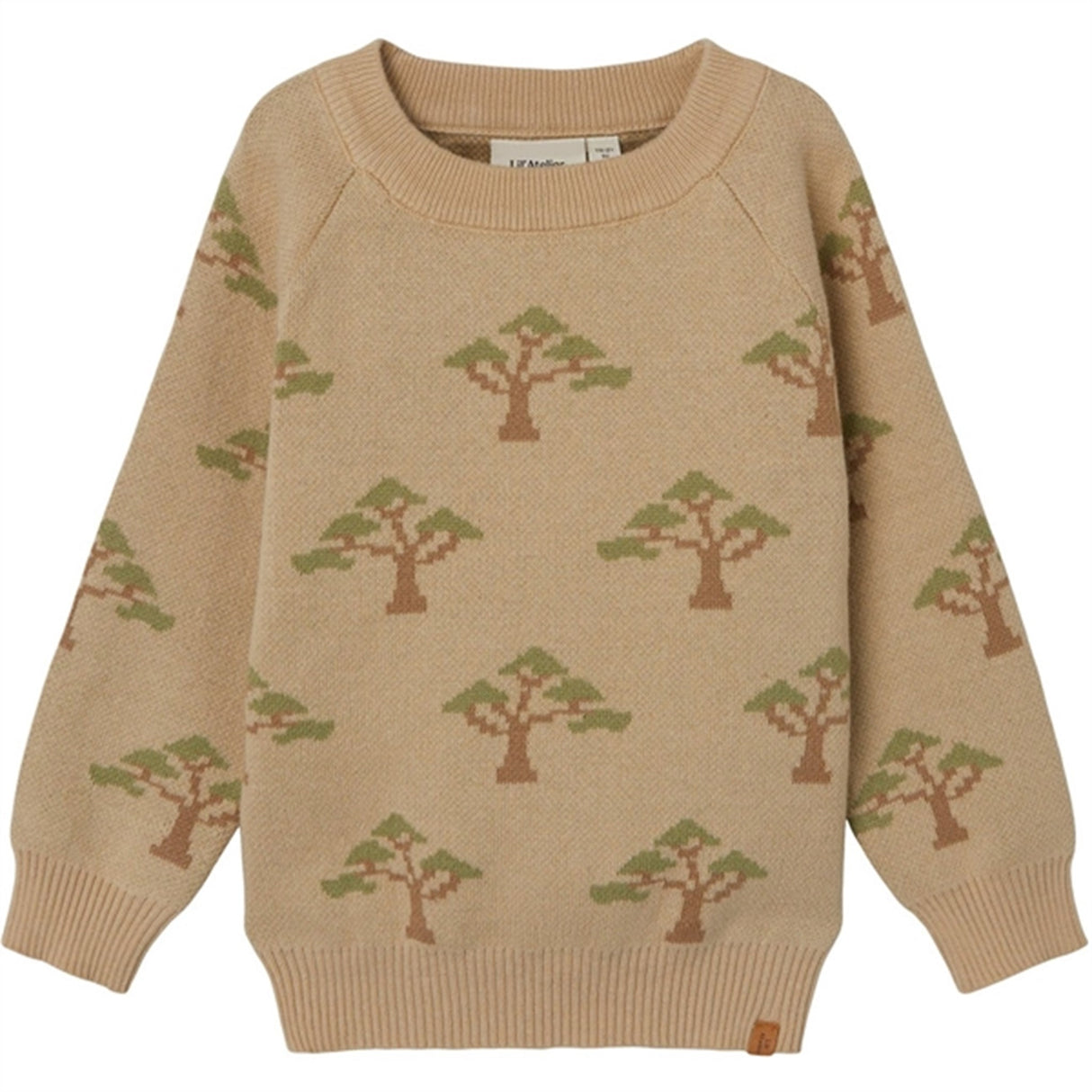 Lil'Atelier Pebble Lamao Strikk Sweater