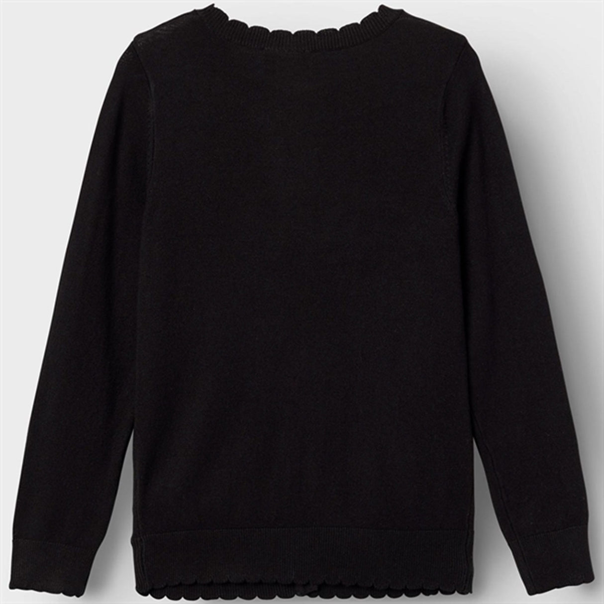 Name it Black Vamone Strikk Cardigan Noos