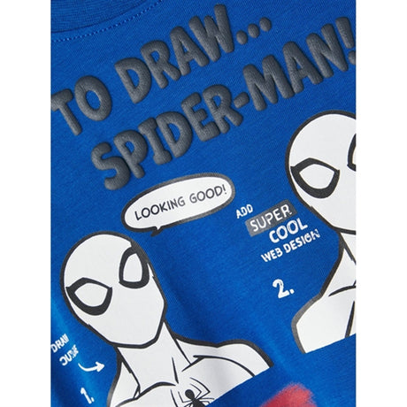 Name it True Blue Sepp Spiderman Genser 2