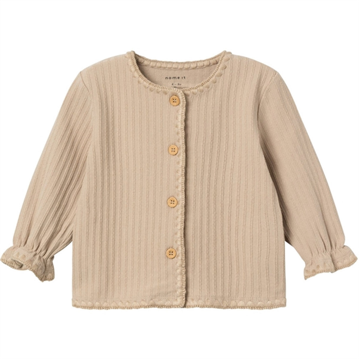 Name it Oxford Tan Ofinne Cardigan