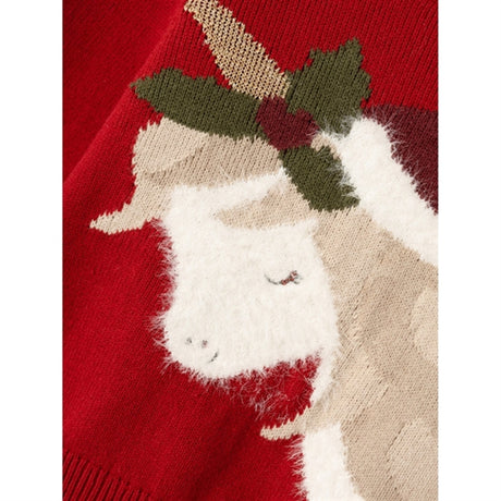 Name it Jester Red Roullo Strikket Genser