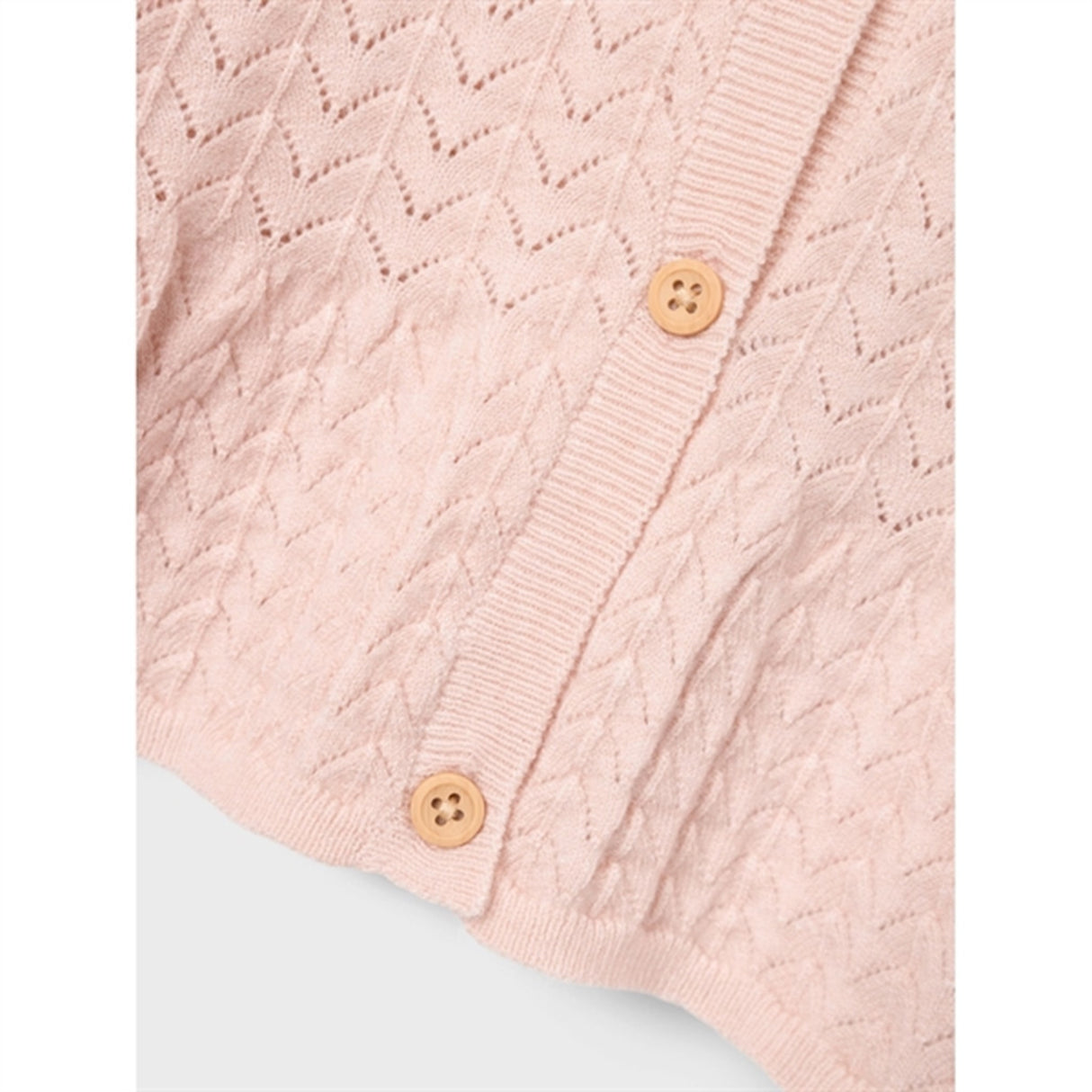 Name it Rose Smoke Remille Strikk Cardigan 3