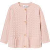 Name it Rose Smoke Remille Strikk Cardigan