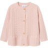 Name it Rose Smoke Remille Strikk Cardigan