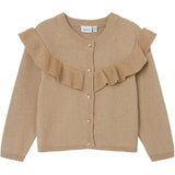 Name it Oxford Tan Resine Strikk Cardigan