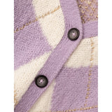 Name it Lavender Mist Sininna Strikk Cardigan 2