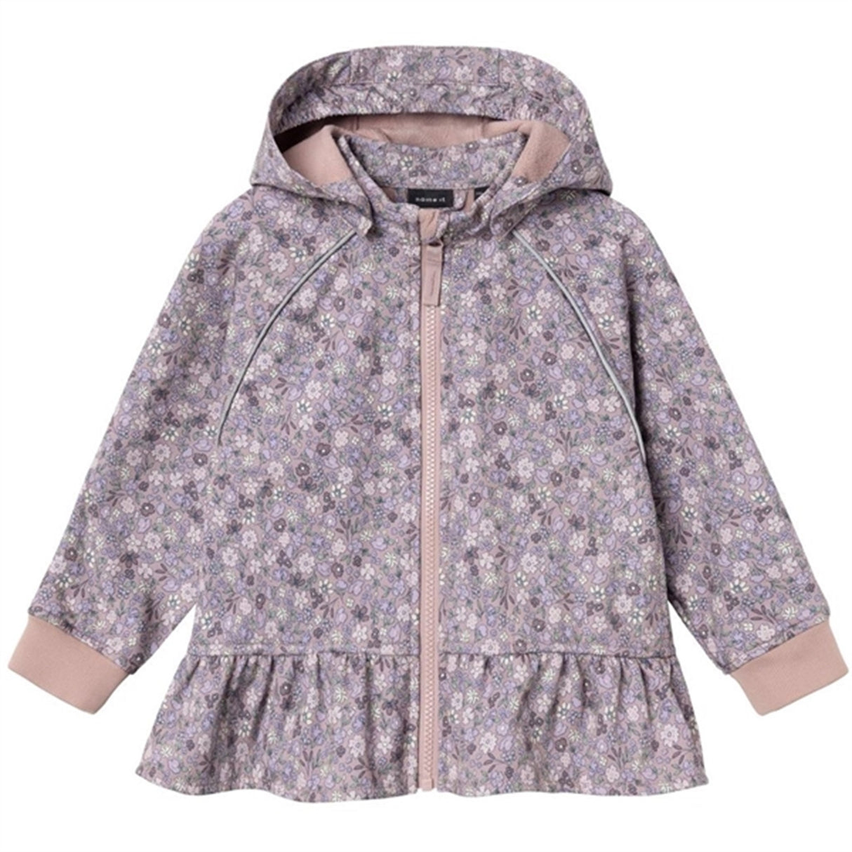 Name it Deauville Mauve Alfa08 Softshell Jakke Small Flower