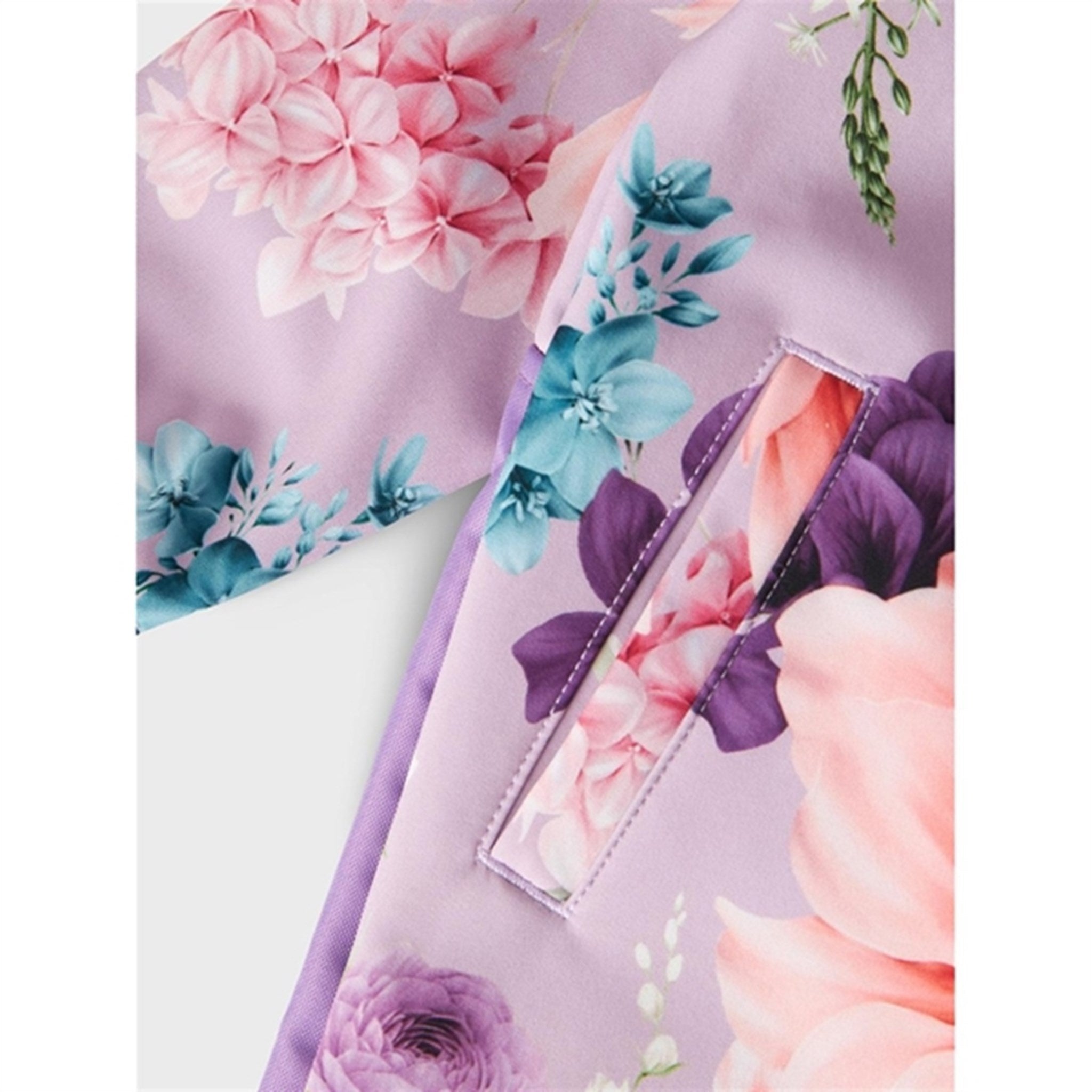 Name it Orchid Bloom Alfa08 Softshell Dress Multi Flower 2