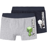 Name it India Ink Olas Minecraft Bokser shorts 2-pakning