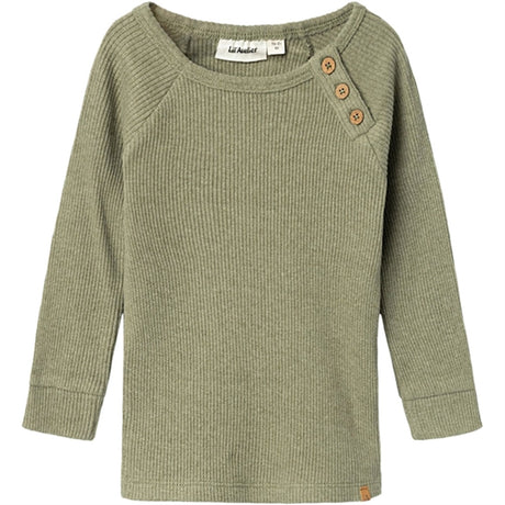 Lil'Atelier Loden Green Sophio Slim Genser