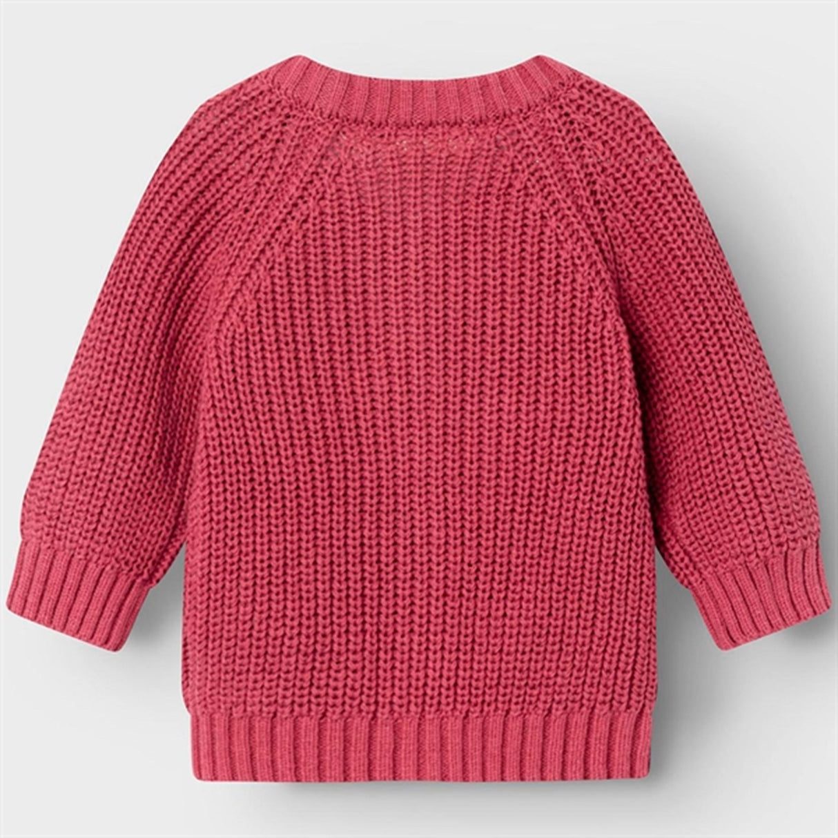 Lil'Atelier Dry Rose Emlen Strikk Cardigan 2