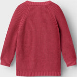 Lil'Atelier Dry Rose Emlen Strikk Cardigan 2