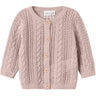 Name it Sepia Rose Bepil Strikk Cardigan