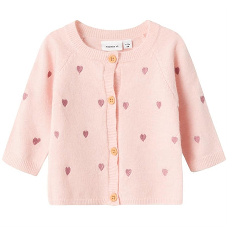 Name it Sepia Rose Beheart Strikk Cardigan