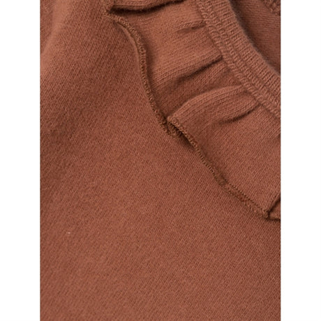 Lil'Atelier Carob Brown Thora Slim Genser 2