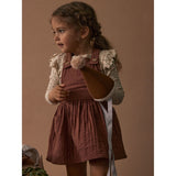 Lil'Atelier Carob Brown Tuda Loose Kjole 3