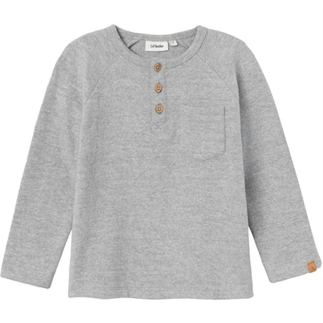 Lil'Atelier Grey Melange Thor Genser