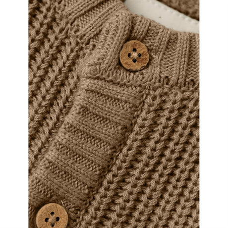 Lil'Atelier Tigers Eye Emlem Strikk Cardigan 2