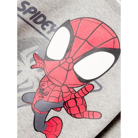 Name it Grey Melange Detlef Spidey Collegegenser 2