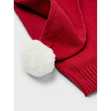 Name it Jester Red Snow Xmas Long Solid Nissehue