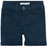 Name it Dark Sapphire Silas Isak Twill Shorts