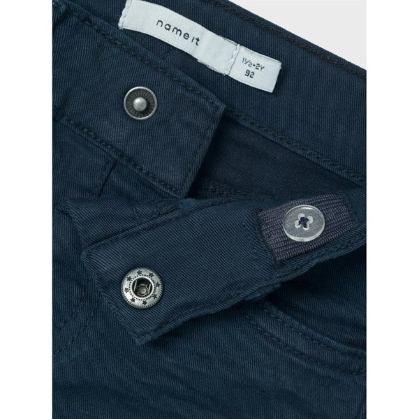 Name it Dark Sapphire Silas Isak Twill Shorts 2