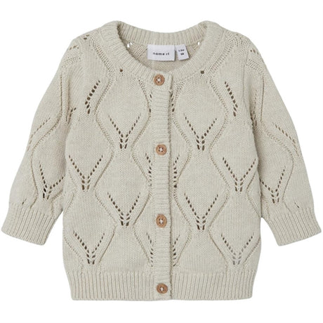 Name it Peyote Melange Fopolly Strikk Cardigan