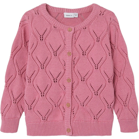 Name it Cashmere Rose Fopolly Strikk Cardigan