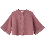 Lil'Atelier Nostalgia Rose Dora 3/4-ærmet Strikk Cardigan