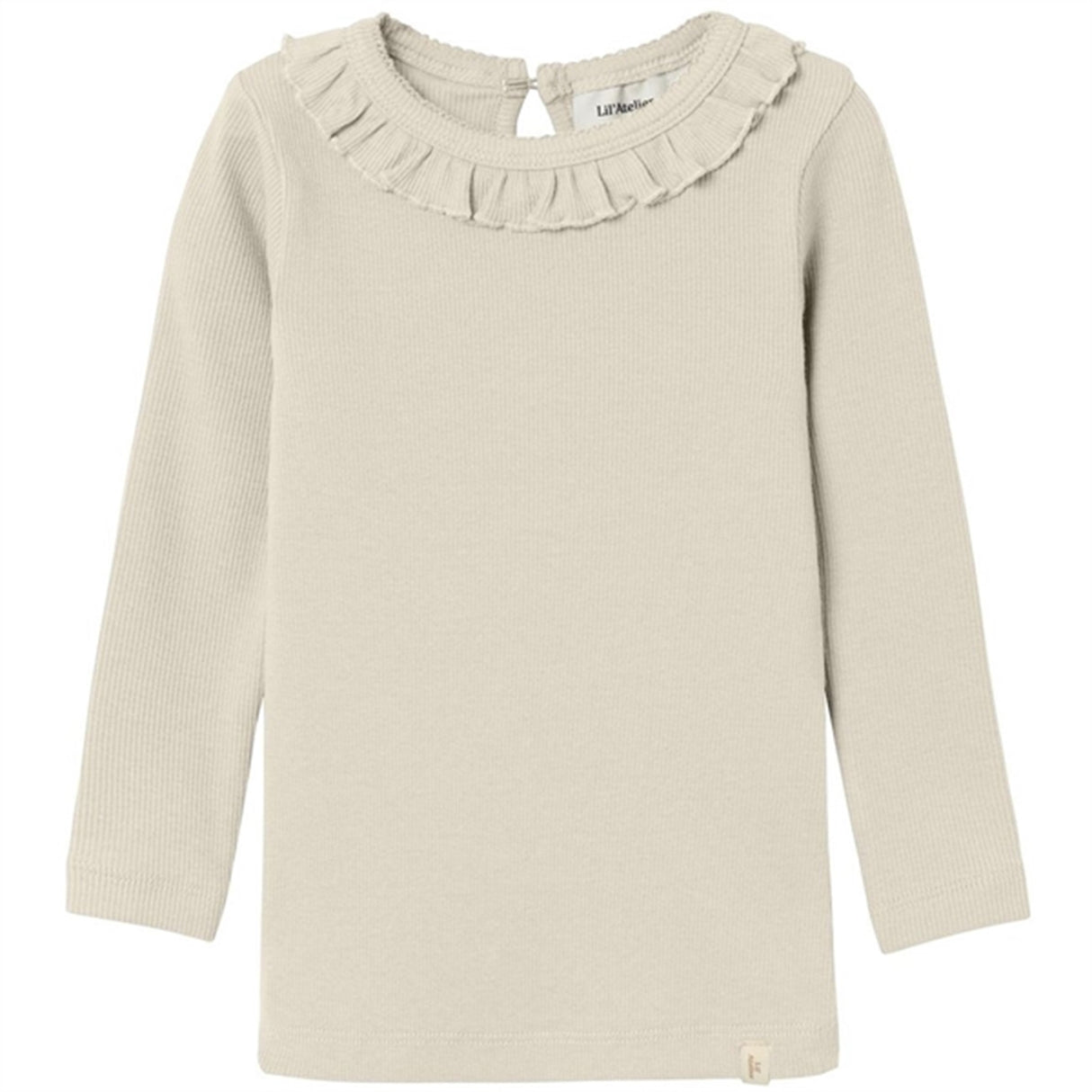 Lil'Atelier Turtledove Gago Dia Slim Bluse