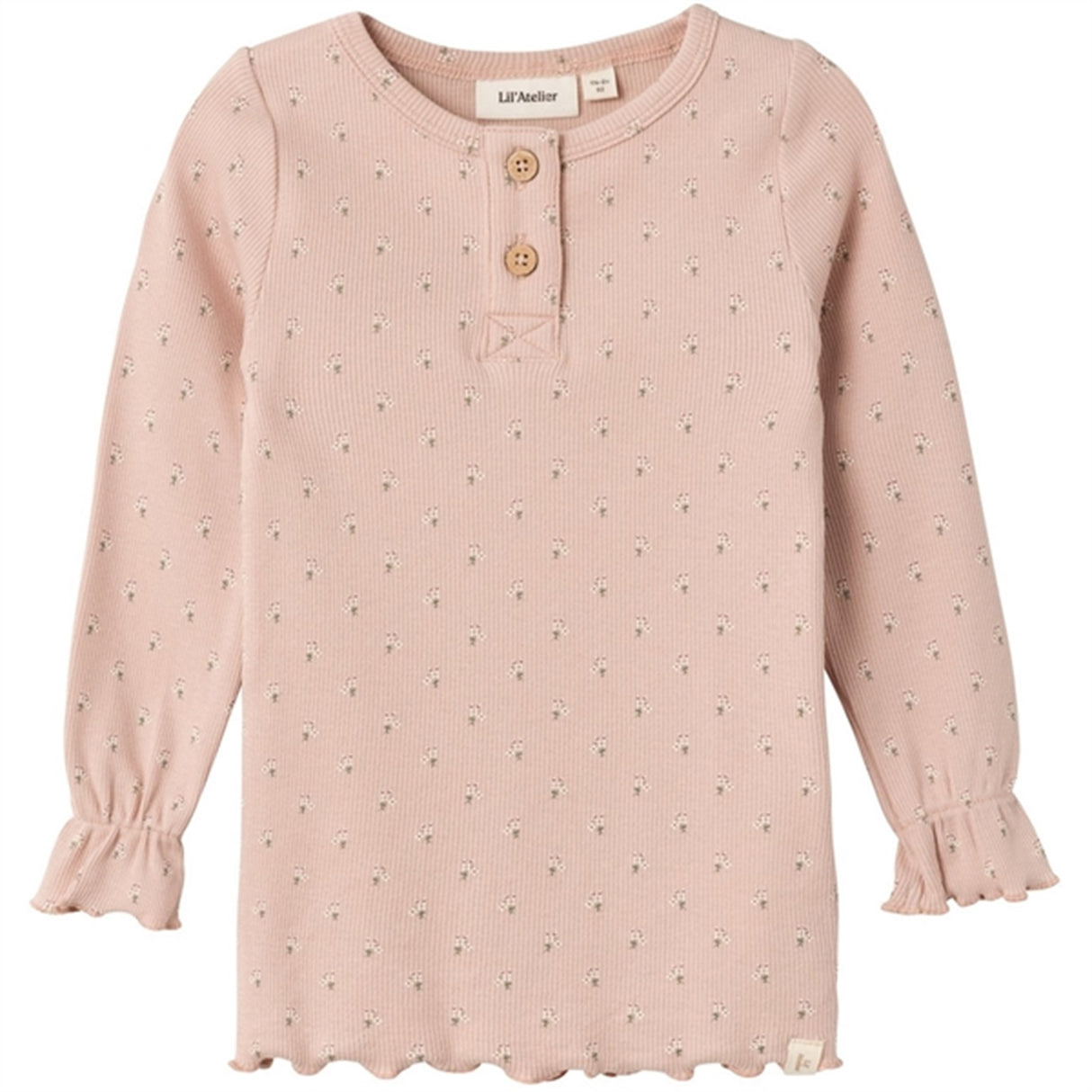 Lil'Atelier Rose Dust Gago Fia Slim Bluse