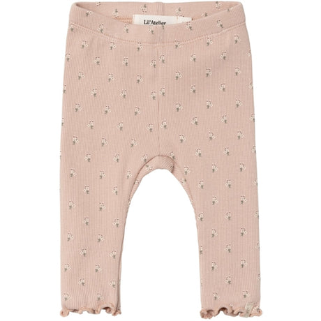 Lil'Atelier Rose Dust Gago Fia Slim Leggings