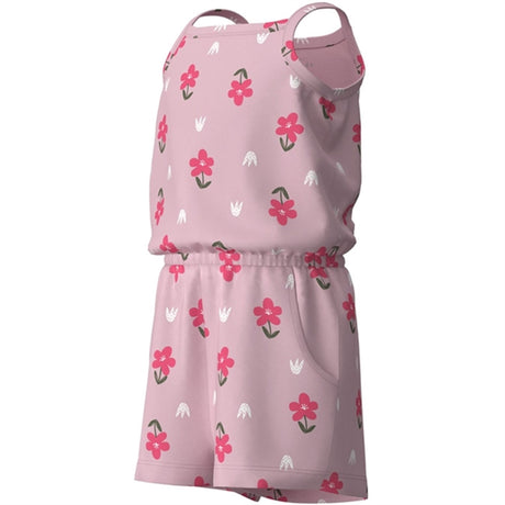 Name it Parfait Pink Flowers Vigga Stropp Buksedrakt 2