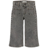 Lil'Atelier Light Grey Denim Bella Wide Jeans