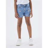 Name it Medium Blue Denim Bella Denim Shorts Noos