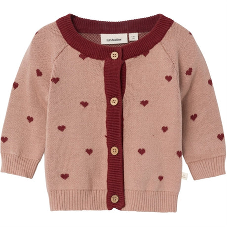 Lil'Atelier Nougat Saran Strikk Cardigan