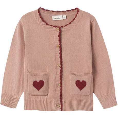 Lil'Atelier Nougat Saran Strikk Cardigan