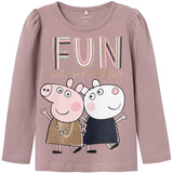 Name it Deauville Mauve Namira Peppa Pig Genser