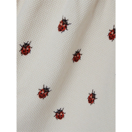 Lil'Atelier Whitecap Gray Ladybugs Ronja Sweat Kjole 2