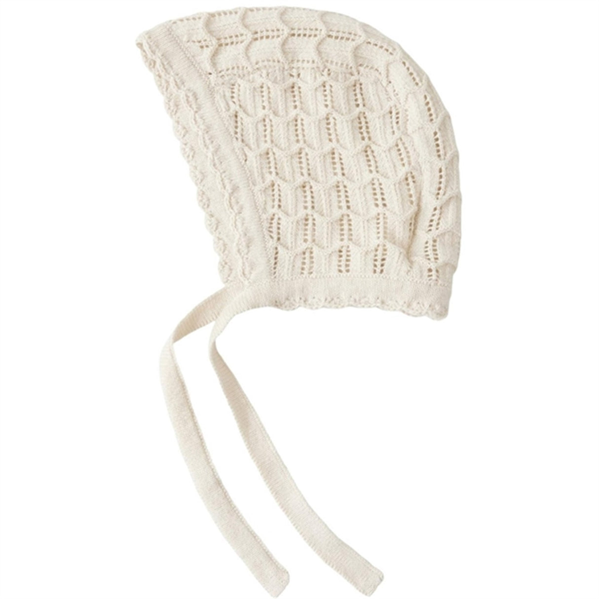 Lil'Atelier Sandshell Fauci Strikk Hat