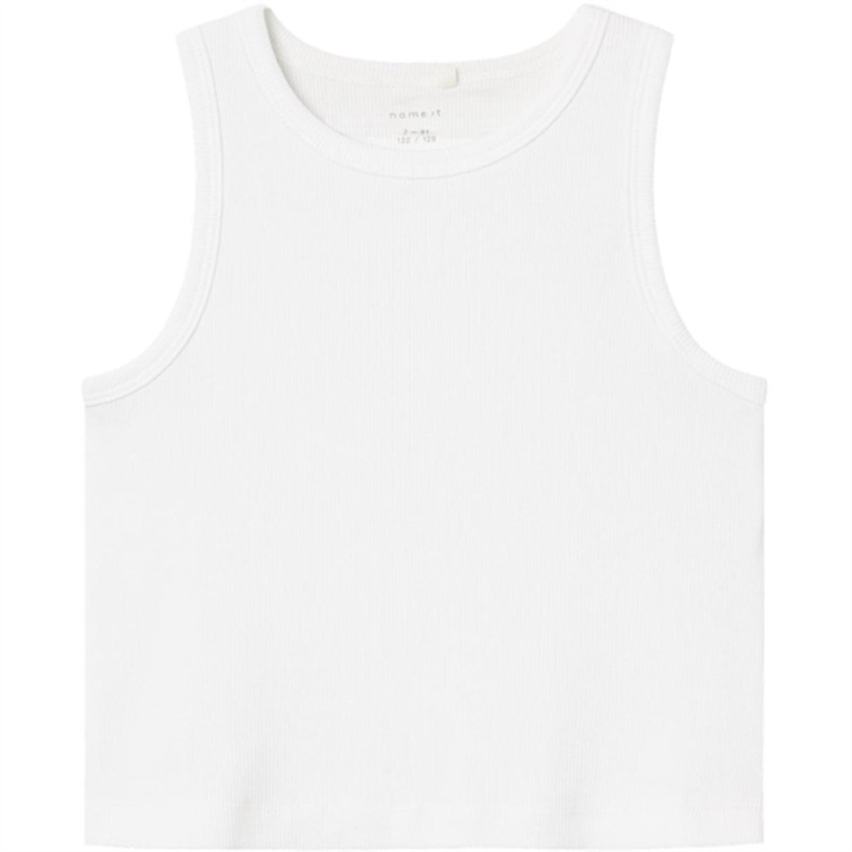 Name it Bright White Nakal Crop Topp Noos