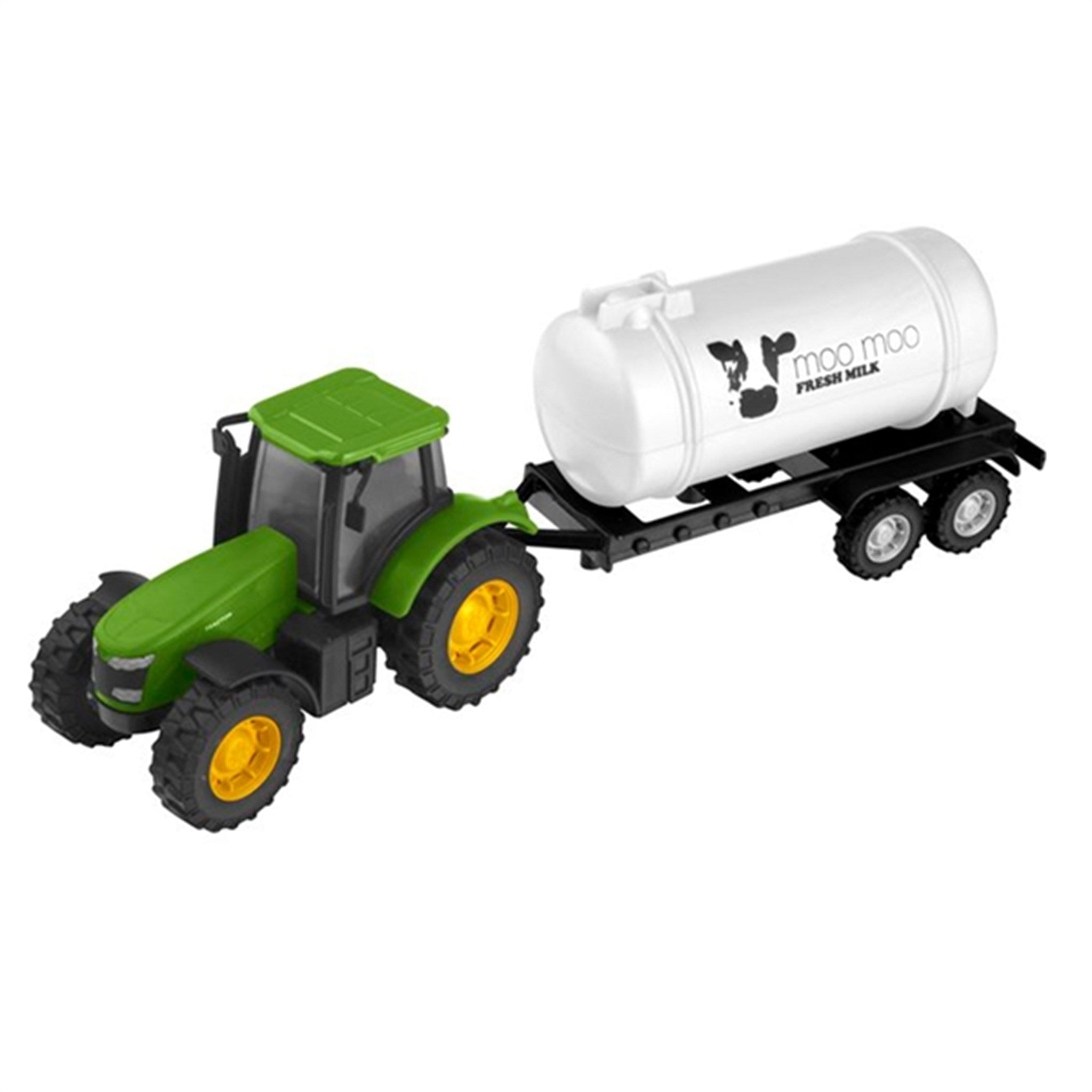 Teamsterz Tractor og Trailer Grønn Melketank