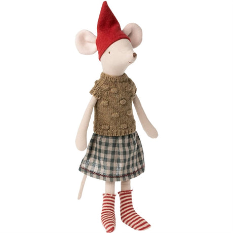 Maileg Christmas Mouse Medium Girl